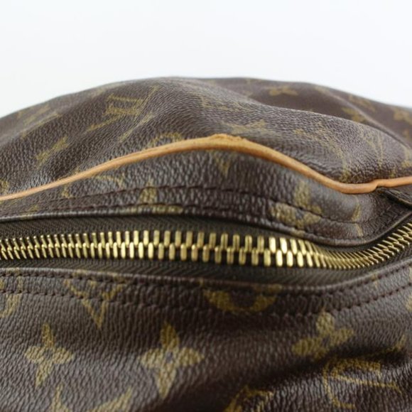 Louis Vuitton Monogram Alize 2 Poches Suitcase Luggage with Bandouliere Strap - Picture 11 of 12